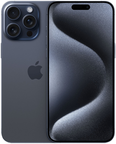Смартфон Apple iPhone 15 Pro Max 256GB (синий титан) Б/У (категория A)
