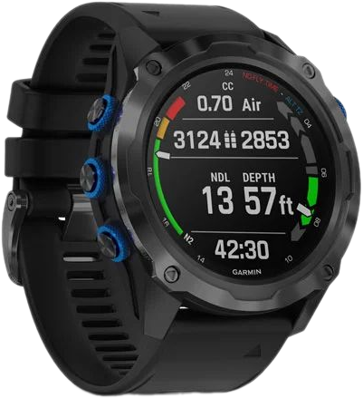 Умные часы Garmin ️DESCENT MK2i + датчик DESCENT T1 (черный)