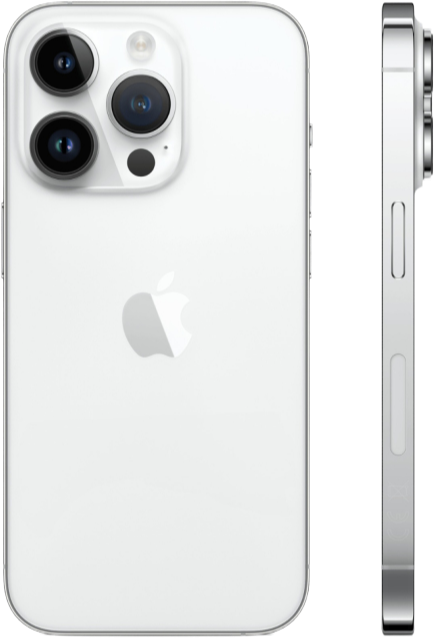 Смартфон Apple iPhone 14 Pro 1TB (серебристый) Б/У (категория A)