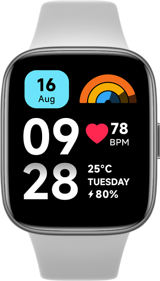 Умные часы Xiaomi Redmi Watch 3 Active (серый)