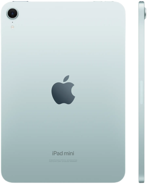Планшет Apple iPad mini (2024) 256GB Wi-Fi (голубой)