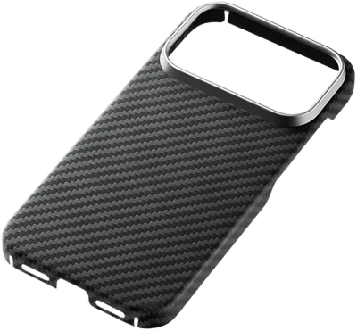 Чехол uBear Supreme для iPhone 17 Pro (черный)