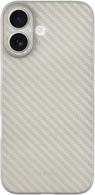 Чехол KZDOO Air Carbon для Apple iPhone 16 (серый)