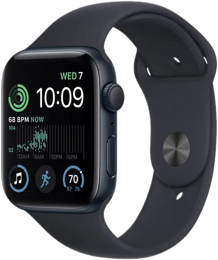 Умные часы Apple Watch SE 2 GPS 40mm (S/M) (темная ночь)