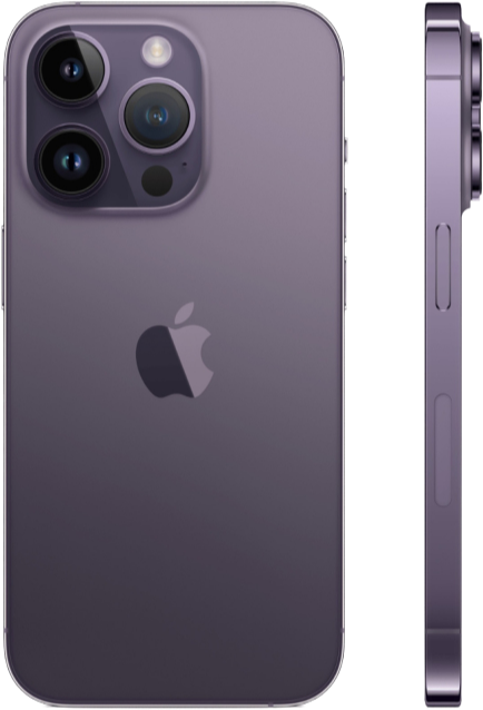 Смартфон Apple iPhone 14 Pro 128GB (фиолетовый) Б/У (категория A) 2 SIM
