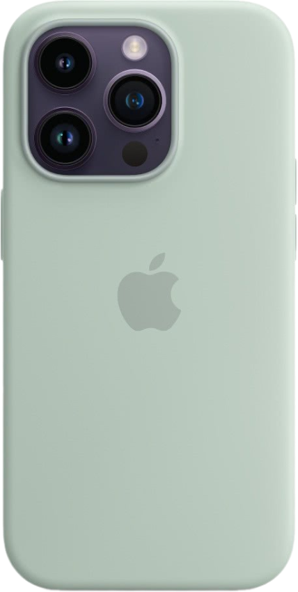 Оригинальный чехол Apple iPhone 14 Pro Silicone Case with MagSafe (нежный кактус)