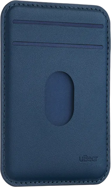 Чехол-бумажник uBear Split Geo (синий)