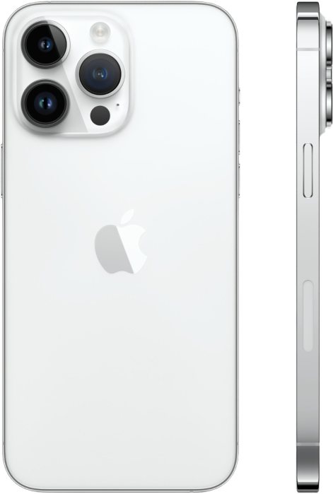 Смартфон Apple iPhone 14 Pro Max 128GB (серебристый) Б/У (категория A)