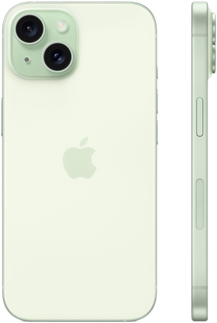 Смартфон Apple iPhone 15 128GB (зеленый) Б/У (категория Б)