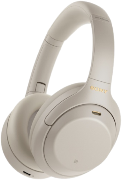 Наушники Sony WH-1000XM4 (серебристый) Б/У