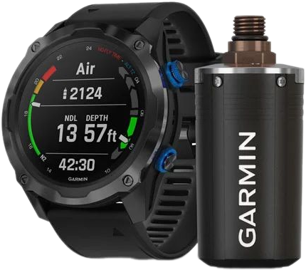 Умные часы Garmin ️DESCENT MK2i + датчик DESCENT T1 (черный)