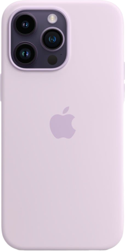 Оригинальный чехол Apple iPhone 14 Pro Max Silicone Case with MagSafe (лиловый)
