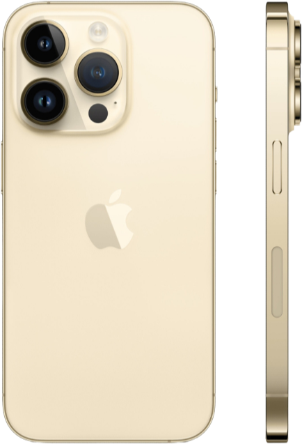 Смартфон Apple iPhone 14 Pro 256GB (золотой) Б/У 2 SIM (категория A)