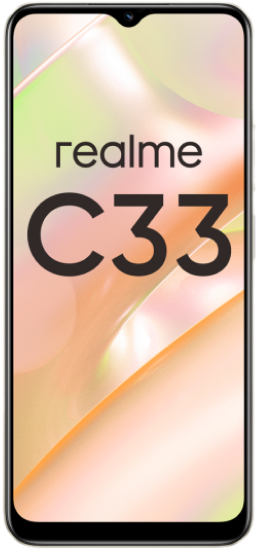 Смартфон Realme C33 4/128GB (золото)