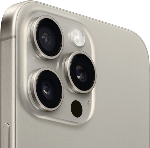 Смартфон Apple iPhone 15 Pro Max 512GB (природный титановый)
