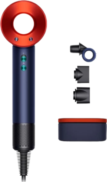 Фен Dyson Supersonic HD15 (синий, оранжевый)