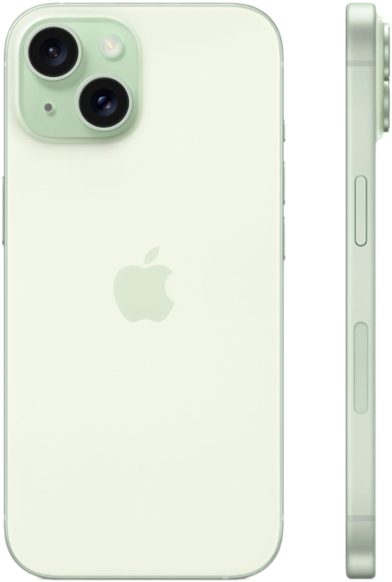 Смартфон Apple iPhone 15 256GB 2 sim (зеленый)