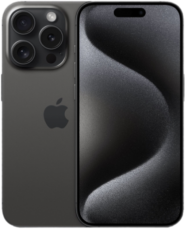 Смартфон Apple iPhone 15 Pro 128GB 2 sim (титановый черный), без RuStore