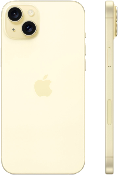 Смартфон Apple iPhone 15 Plus 128GB (желтый)