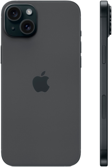 Смартфон Apple iPhone 15 Plus 256GB (черный) Б/У (категория A)