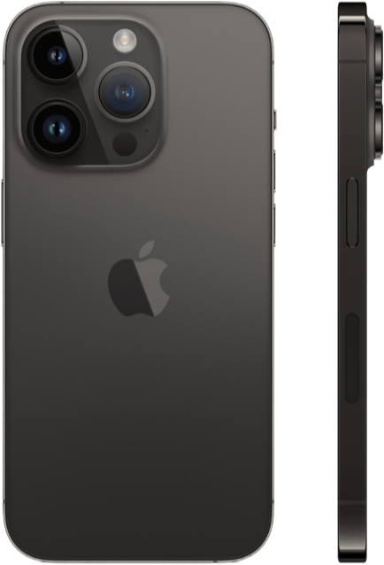 Смартфон Apple iPhone 14 Pro 128GB (черный) Б/У (категория A)