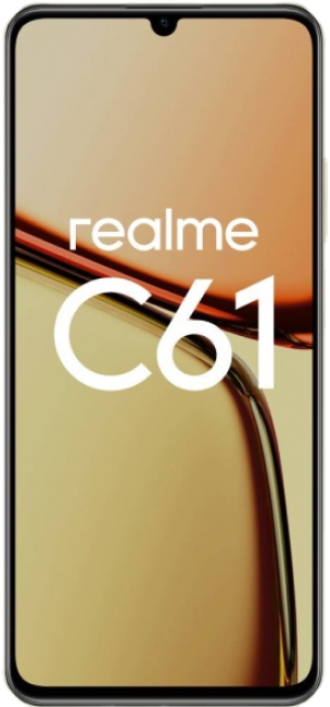 Смартфон Realme C61 8/128GB (золотой)