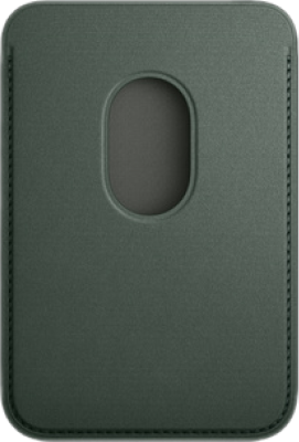 Оригинальный чехол Apple iPhone FineWoven Wallet with MagSafe (вечнозеленый)