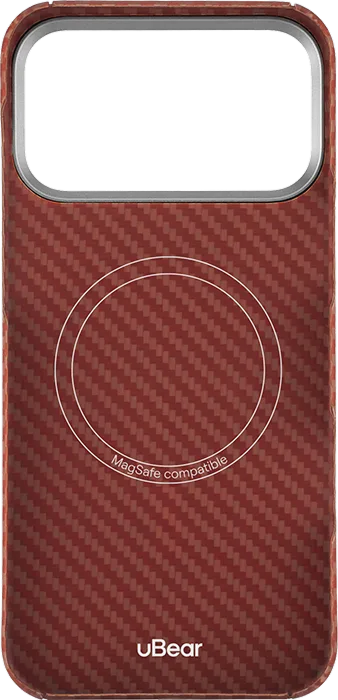 Чехол uBear Supreme Case для iPhone 17 Pro Max (оранжевый)