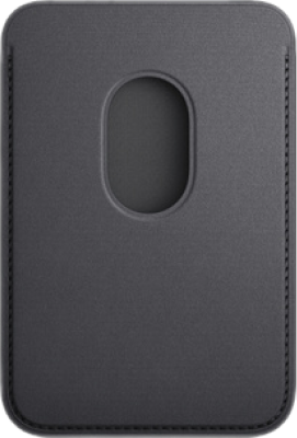 Оригинальный чехол Apple iPhone FineWoven Wallet with MagSafe (черный)