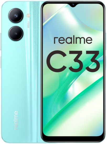 Смартфон Realme C33 4/128GB (голубой)