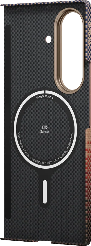 Чехол Pitaka Ultra Slim для Samsung Galaxy Z Fold 7 (закат)