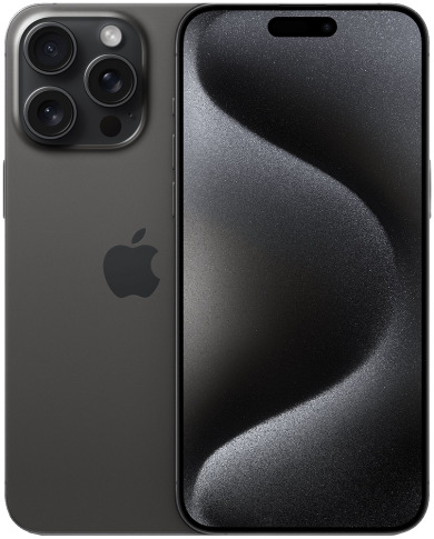 Смартфон Apple iPhone 15 Pro Max 256GB (черный титан) Б/У (категория A)