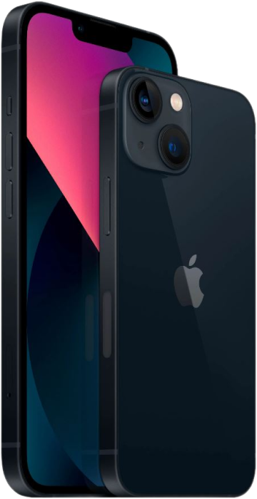 Смартфон Apple iPhone 13 128GB (темная ночь) 