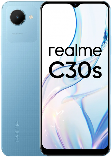 Смартфон Realme C30s 3/64GB (голубой)