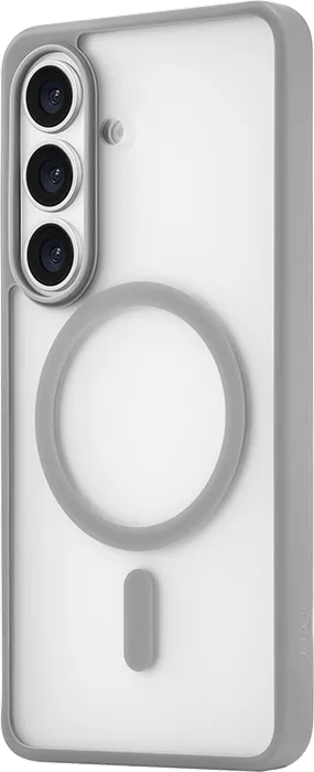 Чехол uBear Cloud Mag для Samsung Galaxy S26 (серый)