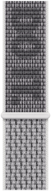 Ремешок для Apple Watch 41/42mm Nike Sport Loop (белый/черный)