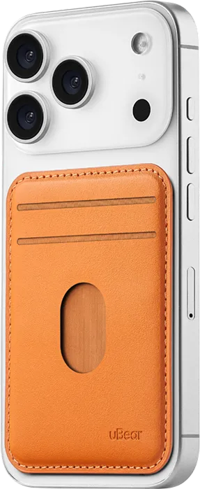 Чехол-бумажник uBear Split Geo (оранжевый)