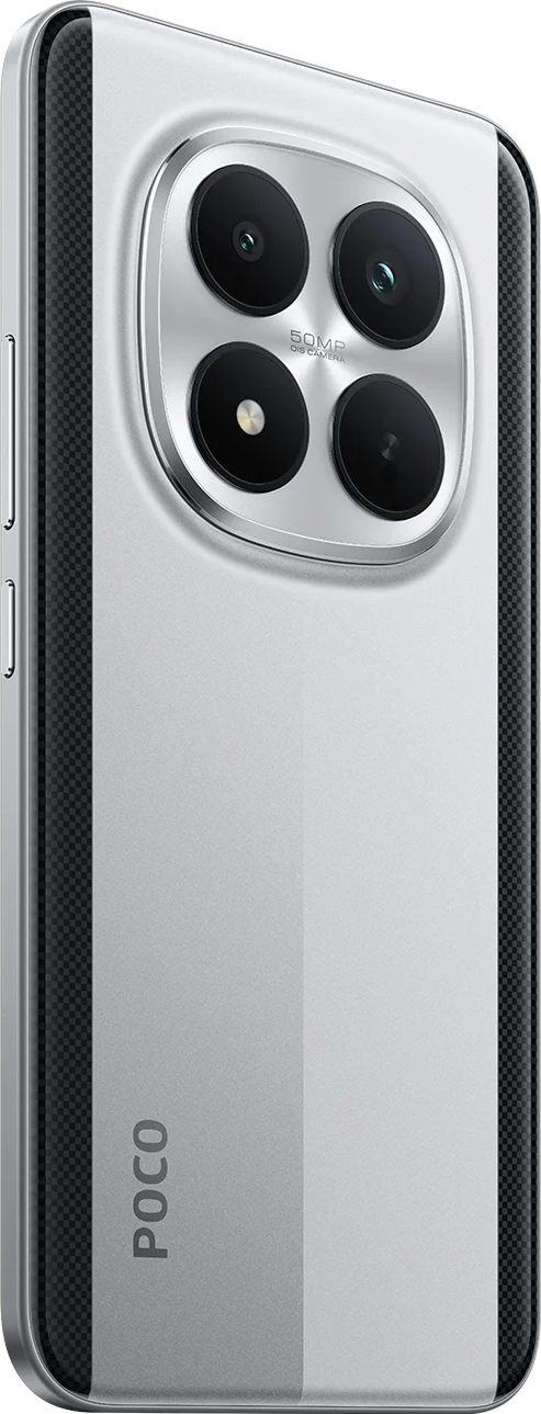 Смартфон POCO M8 8/512GB (серебристый)