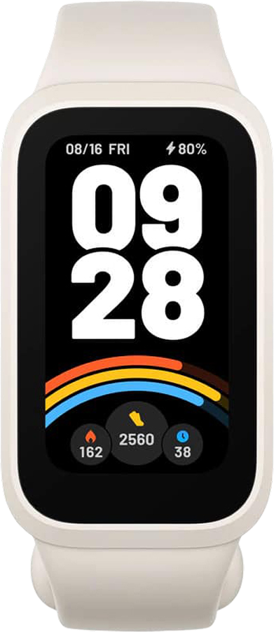 Фитнес-браслет Xiaomi Smart Band 9 Active (бежевый)