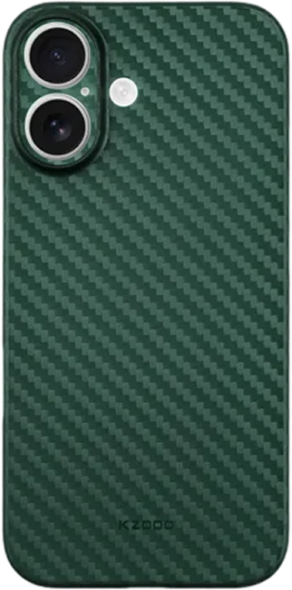 Чехол KZDOO Air Carbon для Apple iPhone 16 Plus (зеленый)
