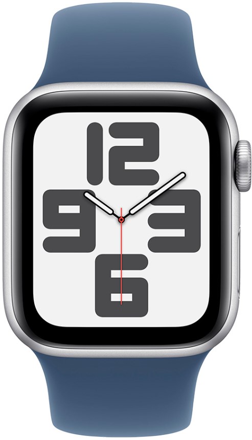 Умные часы Apple Watch Series SE2 (2022) 40mm Aluminium with Sport Band (серебристый) S/M (Б/У)