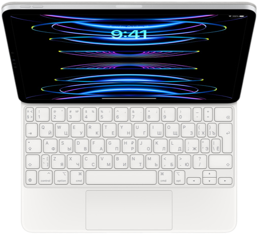 Клавиатура Apple Magic Keyboard for iPad Pro 11-inch MXQT2RS/A (белая)