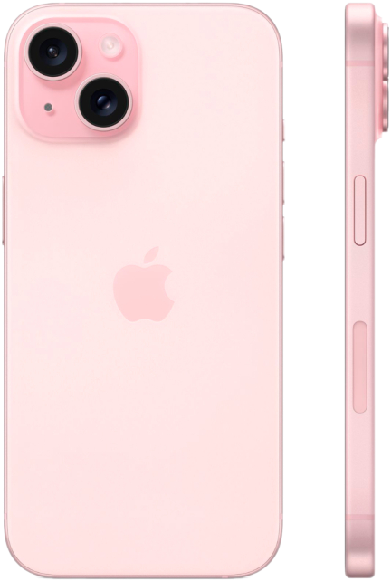 Смартфон Apple iPhone 15 512GB (розовый)