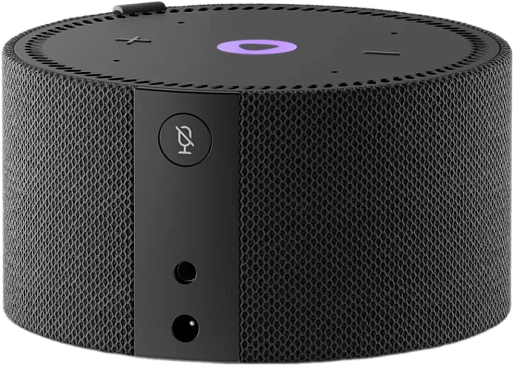 Умная колонка Яндекс Станция Мини (без часов) - умная колонка с Алисой (черный)