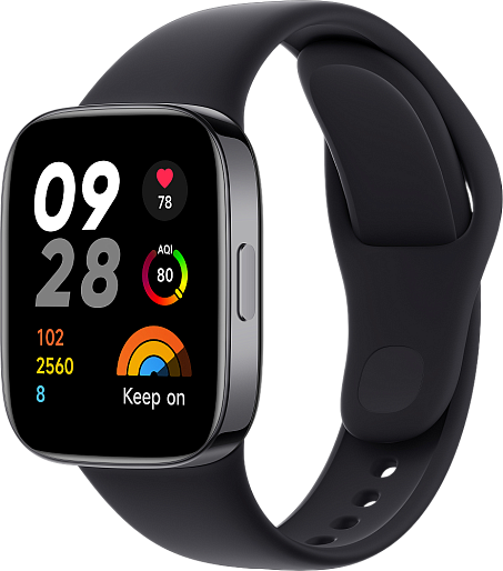 Умные часы Xiaomi Redmi Watch 3 (черный)