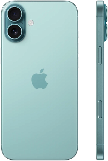 Смартфон Apple iPhone 16 Plus 512GB (бирюзовый) 2 sim