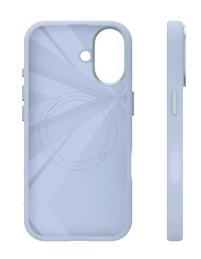 Чехол VLP Чехол VLP Aster Pro Case для iPhone 17 (Голубой)