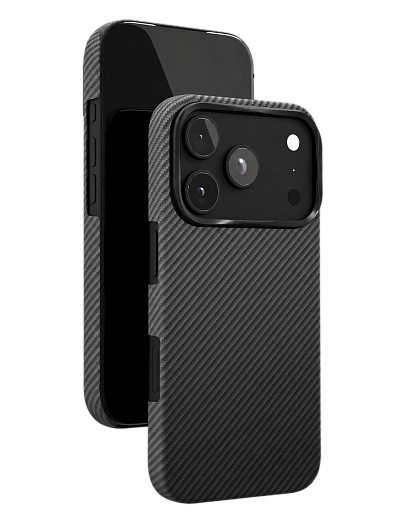 Чехол VLP Чехол VLP Kevlar Case для iPhone 18 Pro/17 Pro (черный)