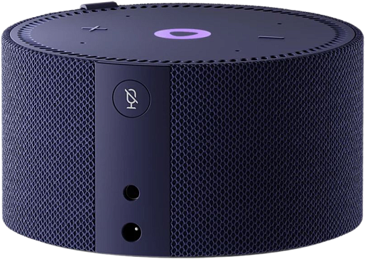 Умная колонка Яндекс Станция Мини (без часов) - умная колонка с Алисой (синий)