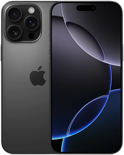 Смартфон Apple iPhone 16 Pro Max 256GB (черный титан) 2 sim